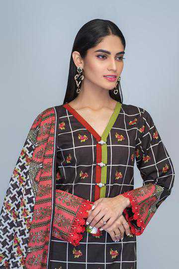 Bonanza Satrangi RSO213P23  Black Summer Collection 2021